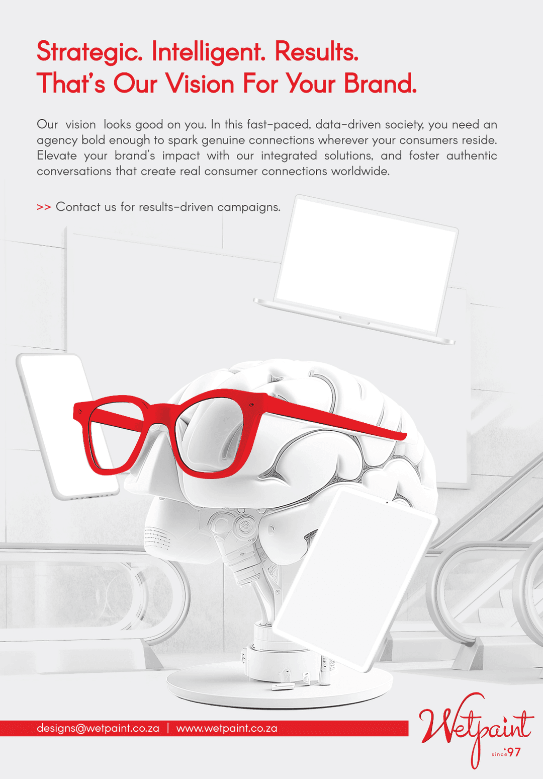 Wetpaint strategic intelligent results advert