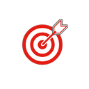 Solid icon target